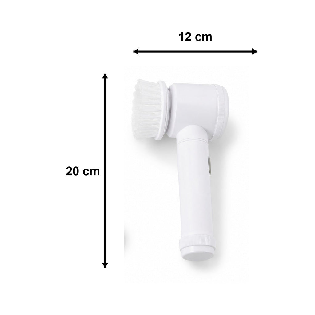 5 In 1 Electric Cleaning Brush Rechargeable Spin Scrubber For Bathroom (1 Set)